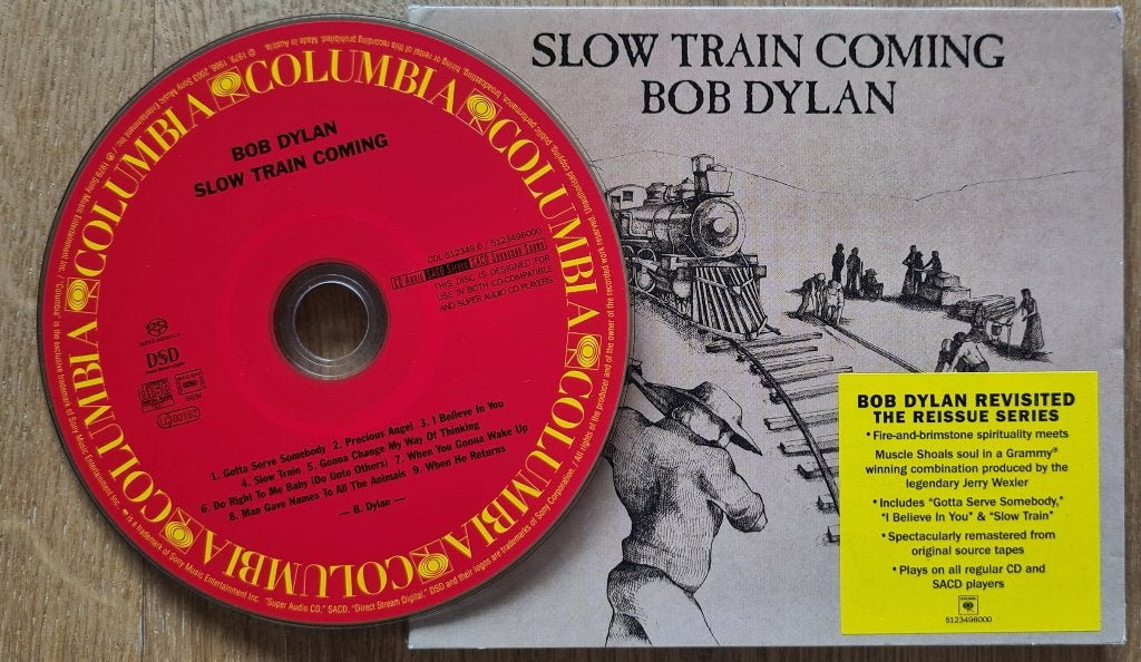 BOB DYLAN - Slow train coming ( SACD ), Ophalen of Verzenden, Zo goed als nieuw, Classic Rock, Digipak