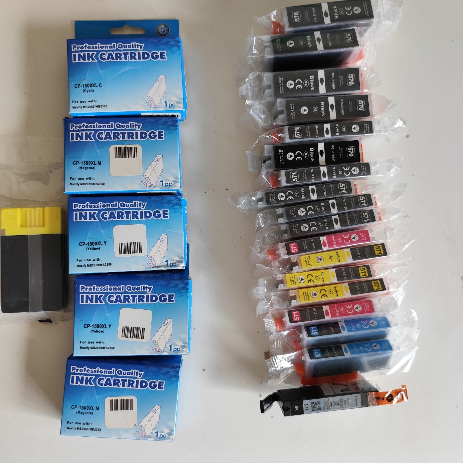 inkt voor printer, Ophalen, Nieuw