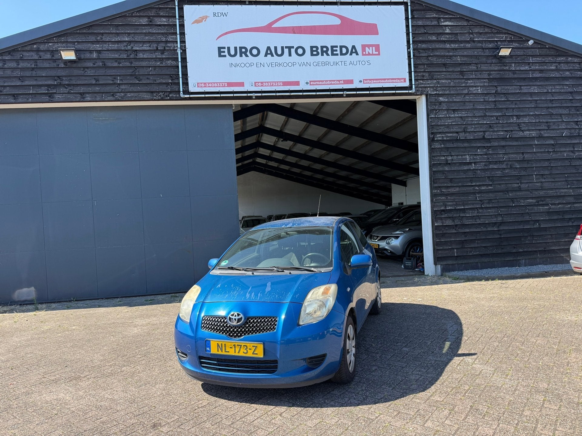 Toyota Yaris 1.0 VVTi, Auto's, Toyota, Voorwielaandrijving, 970 kg, 750 kg, Blauw