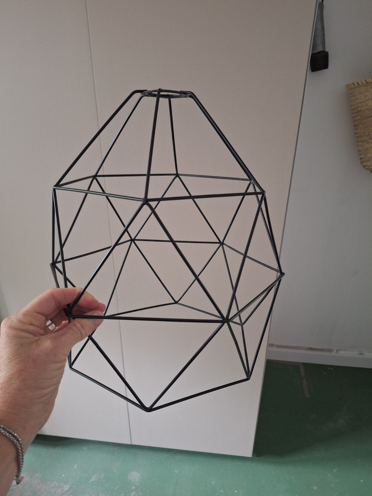 Hanglamp Brunsta Ikea, Ophalen, Zwart, Rond, 25 tot 50 cm