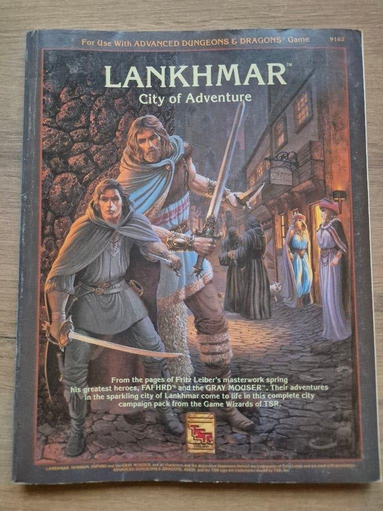 Dungeons & Dragons Lankhmar City of Adventure, Ophalen of Verzenden, Gelezen