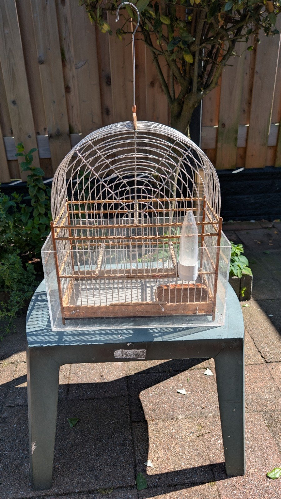 Vogel kooi, Ophalen, Zo goed als nieuw, Metaal, Vogelkooi