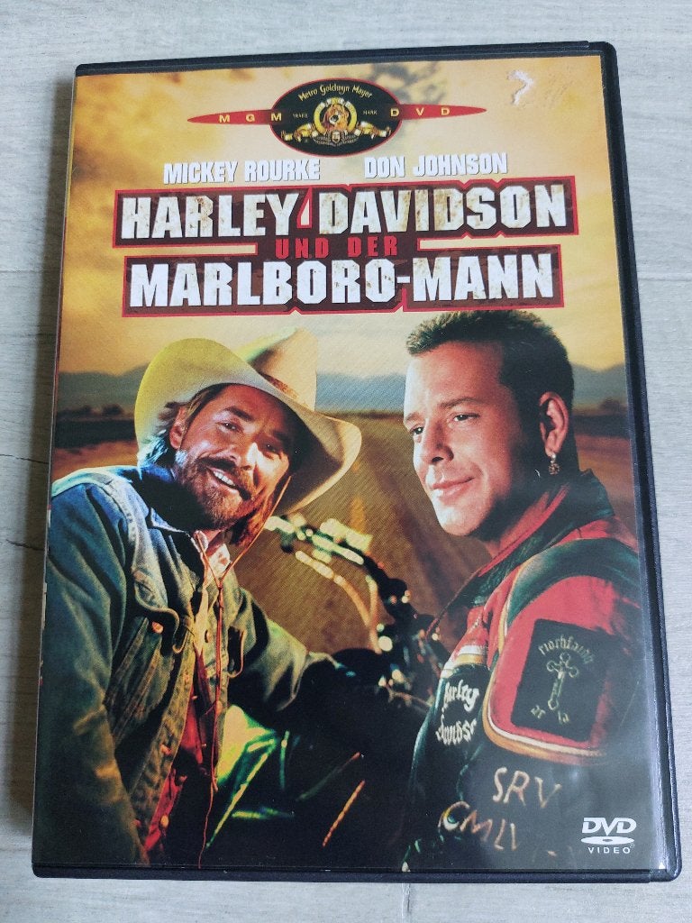 DVD Harley Davidson and the Marlboro Man (1991), Cd's en Dvd's, Ophalen, Alle leeftijden, Nederlands, Actie