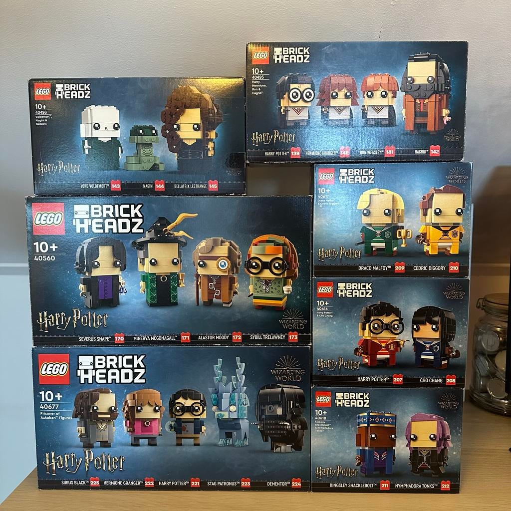 LEGO BrickHeadz Harry Potter Collectie, Ophalen of Verzenden, Zo goed als nieuw