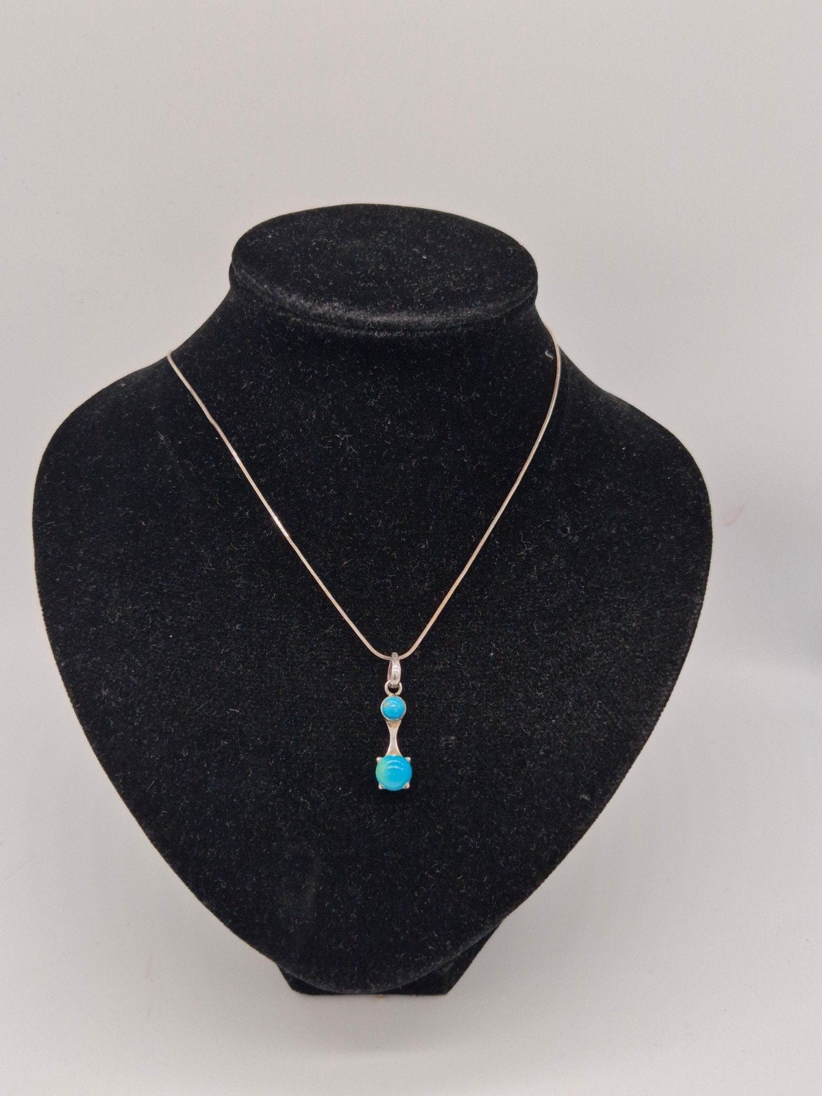 Zilveren ketting met vintage Navajo stijl hanger 925, Verzenden, Gebruikt, Zilver, Zilver