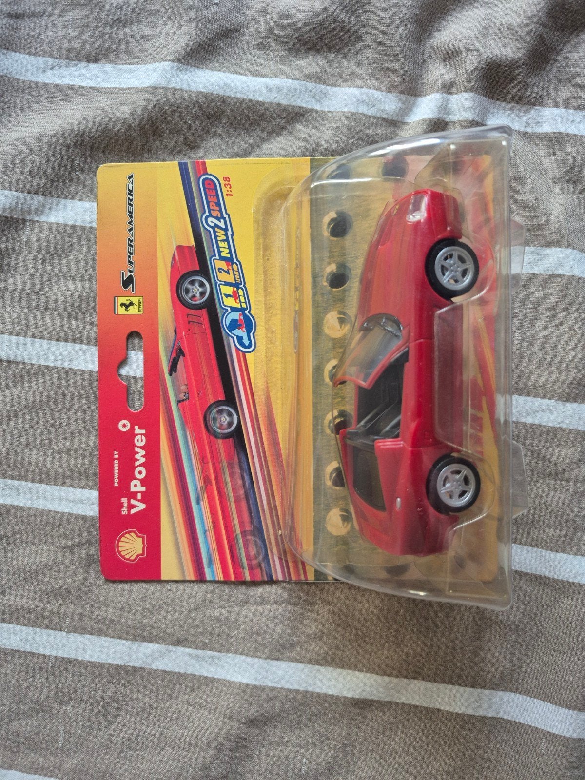 Shell Ferrari set - Nieuw in doos met reclamefolder, Ophalen of Verzenden, Nieuw, Auto, Overige merken