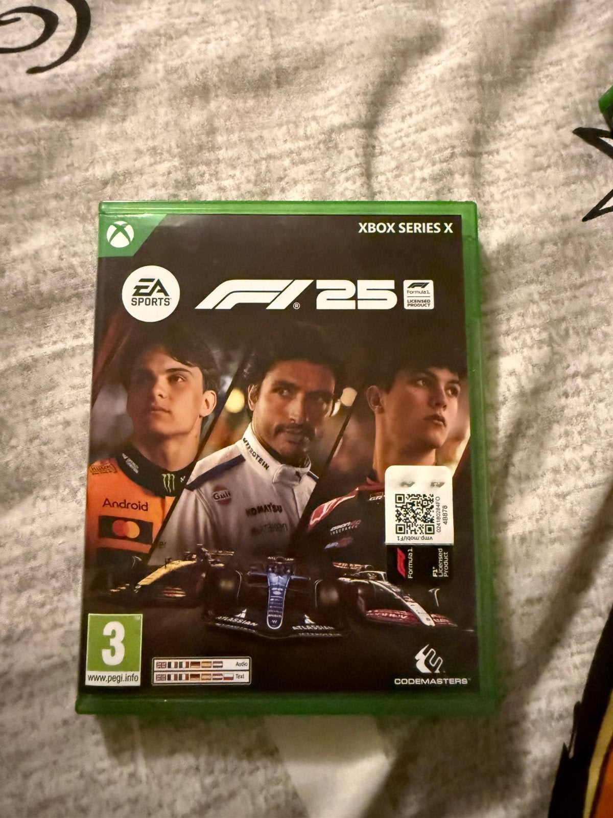 Gloednieuwe f1 25