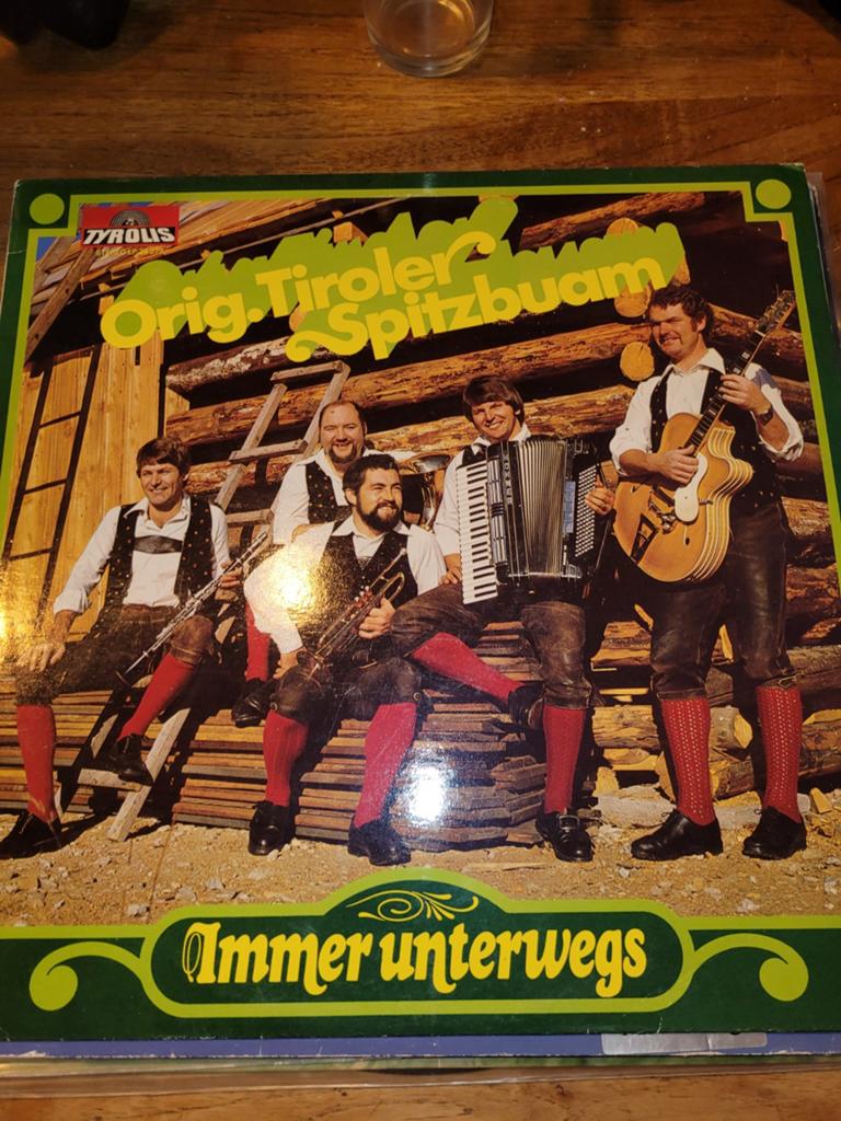 Orig. Tiroler Spitzbuam - Immer unterwegs LP, Ophalen of Verzenden, Gebruikt, 12 inch