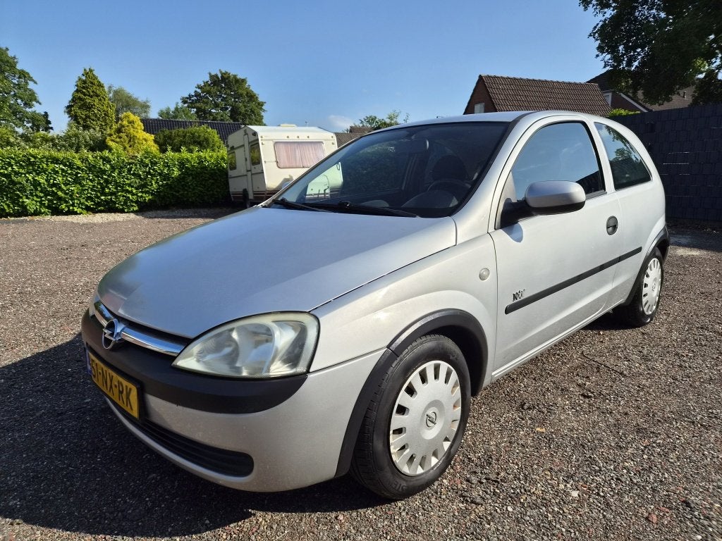 Opel Corsa 1.4-16V Njoy 152939Km Nw apk! (bj 2004), Voorwielaandrijving, 4 cilinders, 1389 cc, Origineel Nederlands