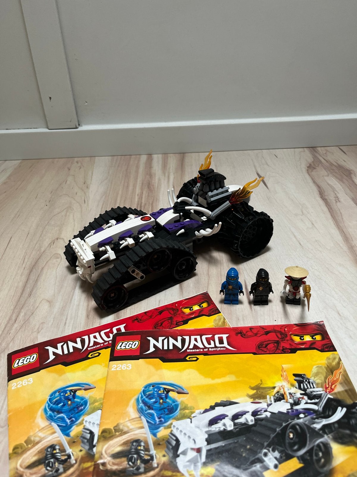 LEGO Ninjago turbo shredder compleet!!,, Ophalen of Verzenden, Gebruikt, Overige merken