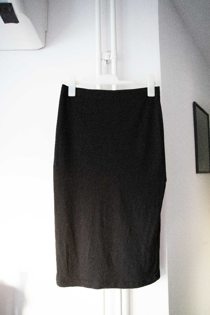 Zwarte rok knielengte Modström maat M, Maat 38/40 (M), Zwart, Ophalen of Verzenden, Knielengte