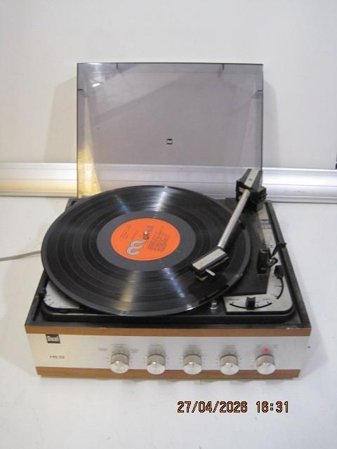 dual HS32 platenspeler draait uitgang nakijken (387), Audio, Tv en Foto, Platenspelers, Gebruikt, Platenspeler, Dual, Automatisch