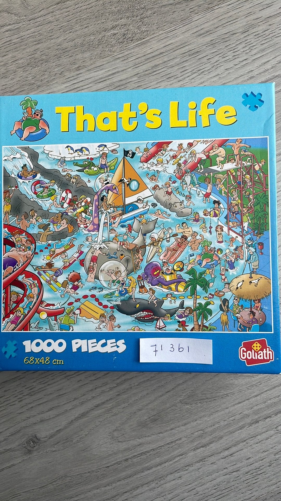 That’s life puzzel, Hobby en Vrije tijd, Denksport en Puzzels, Ophalen, 500 t/m 1500 stukjes, Zo goed als nieuw