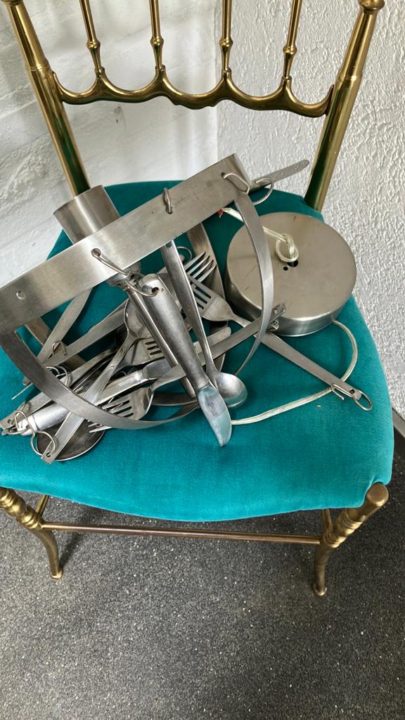 Besteklamp, Ophalen of Verzenden, Zo goed als nieuw
