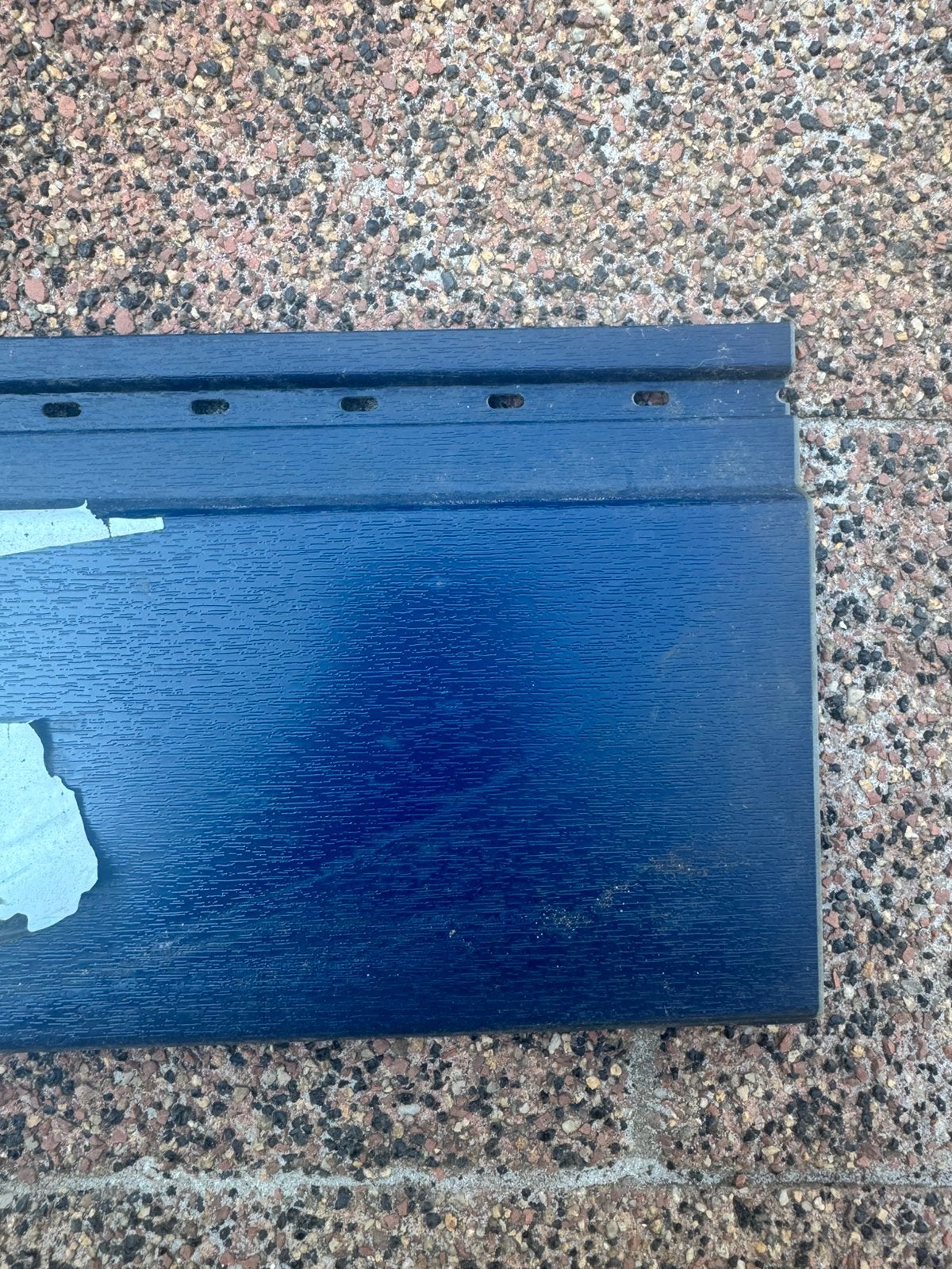 Keralit gevelplanken staal blauw ral 5011, Ophalen of Verzenden, Nieuw