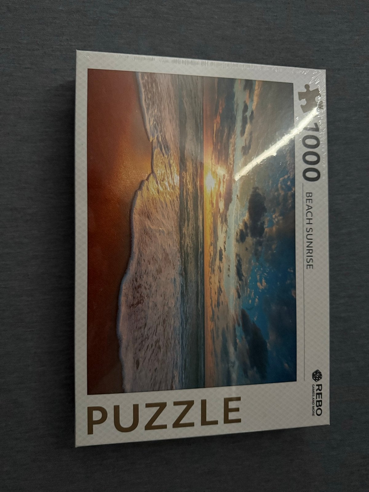1000 stukjes Legpuzzel - Strand Zonsopgang, Ophalen of Verzenden, 500 t/m 1500 stukjes, Nieuw, Legpuzzel