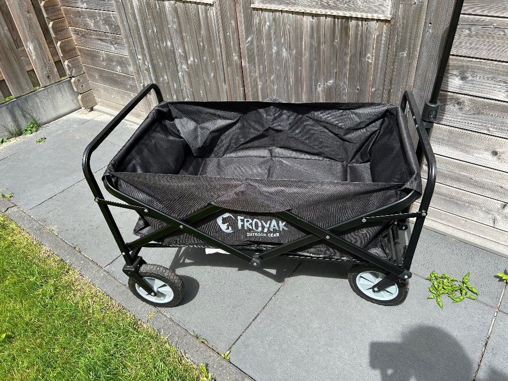 Froyak bolderkar, Caravans en Kamperen, Bolderkarren, Ophalen, Opvouwbaar, Zo goed als nieuw