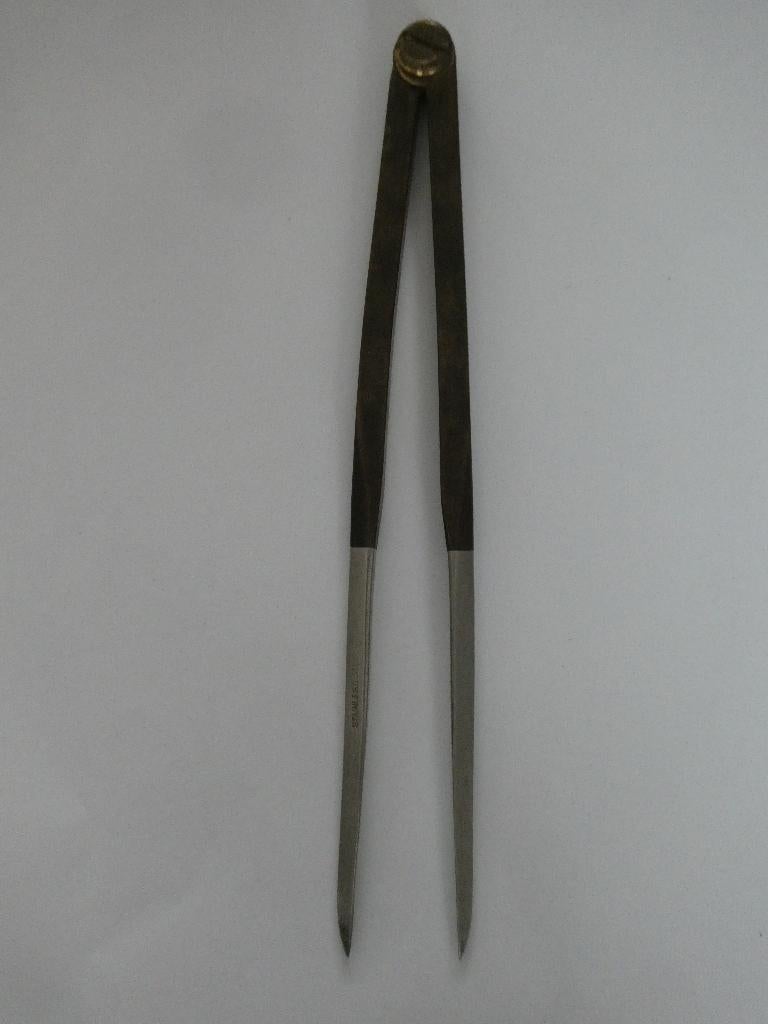 Messing kaartenpasser, Antiek en Kunst, Antiek | Gereedschap en Instrumenten, Ophalen of Verzenden