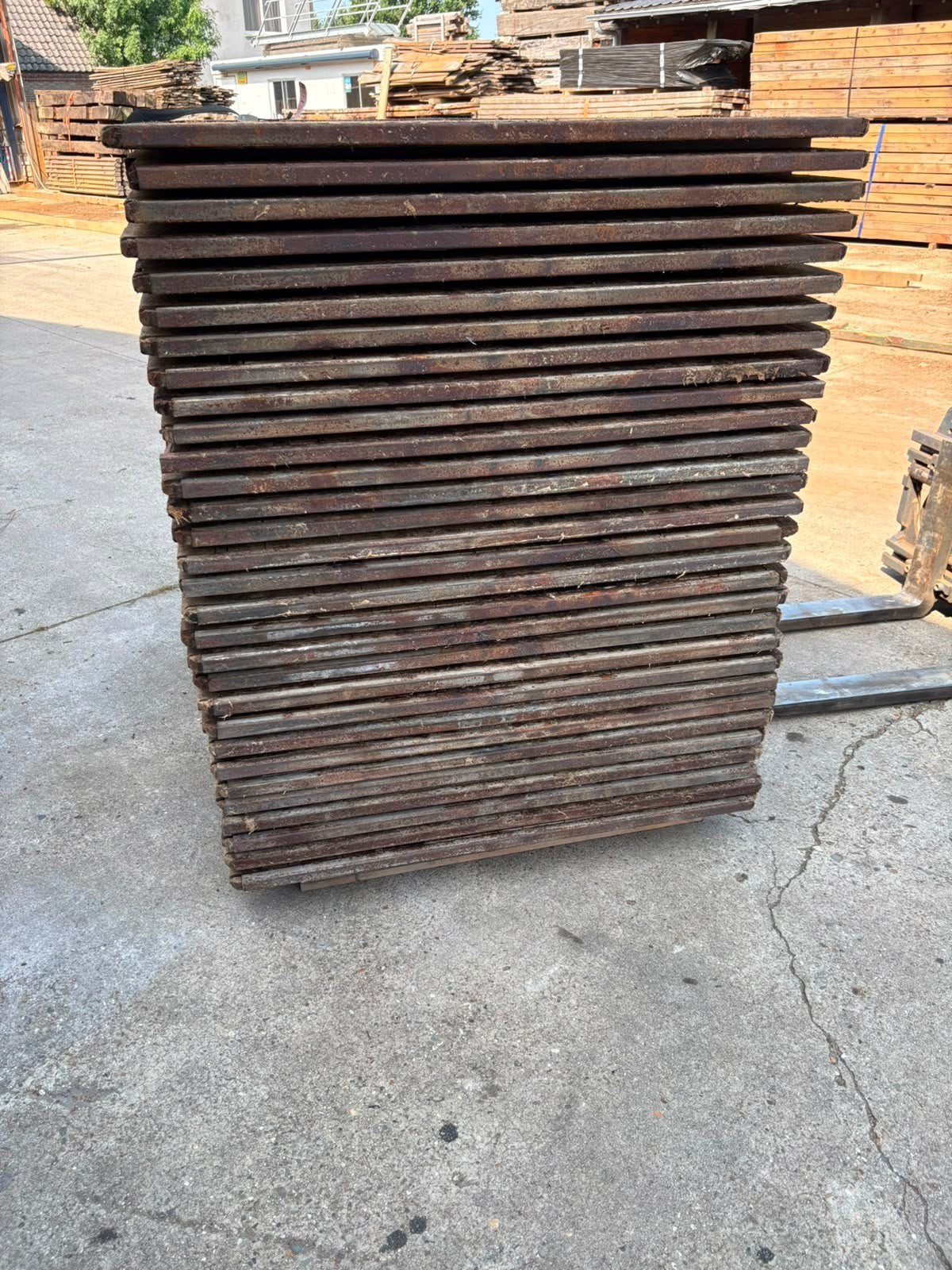 Harthouten steenschotten | 140 x 110 x 3 cm | 30 stuks, 25 tot 50 mm, Overige typen, Ophalen of Verzenden, Minder dan 200 cm