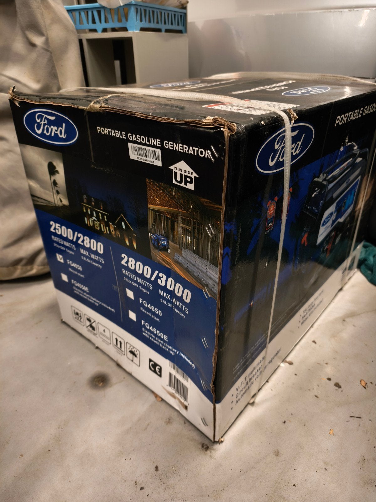 Ford Draagbare Benzine Generator 2500/2800 Watt, Ophalen of Verzenden, Nieuw