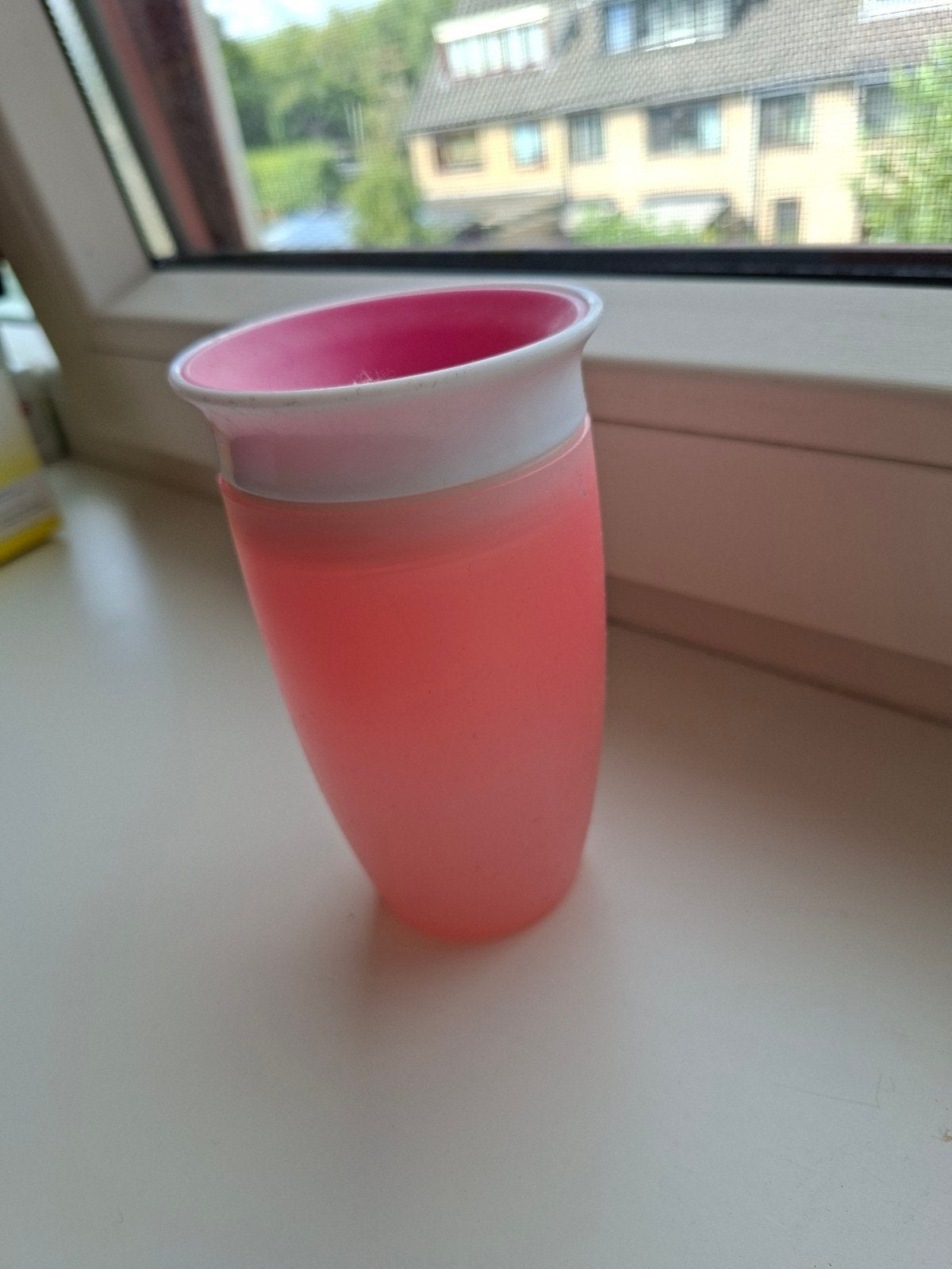 Munchkin Grote Roze Antilek Beker Baby Dreumes Peuter, Ophalen of Verzenden, Gebruikt