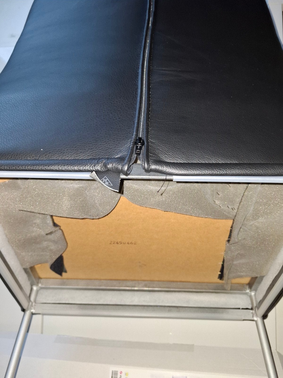eche leren stoelen 6 x, Huis en Inrichting, Stoelen, Ophalen, Gebruikt, Zwart, Vijf, Zes of meer stoelen