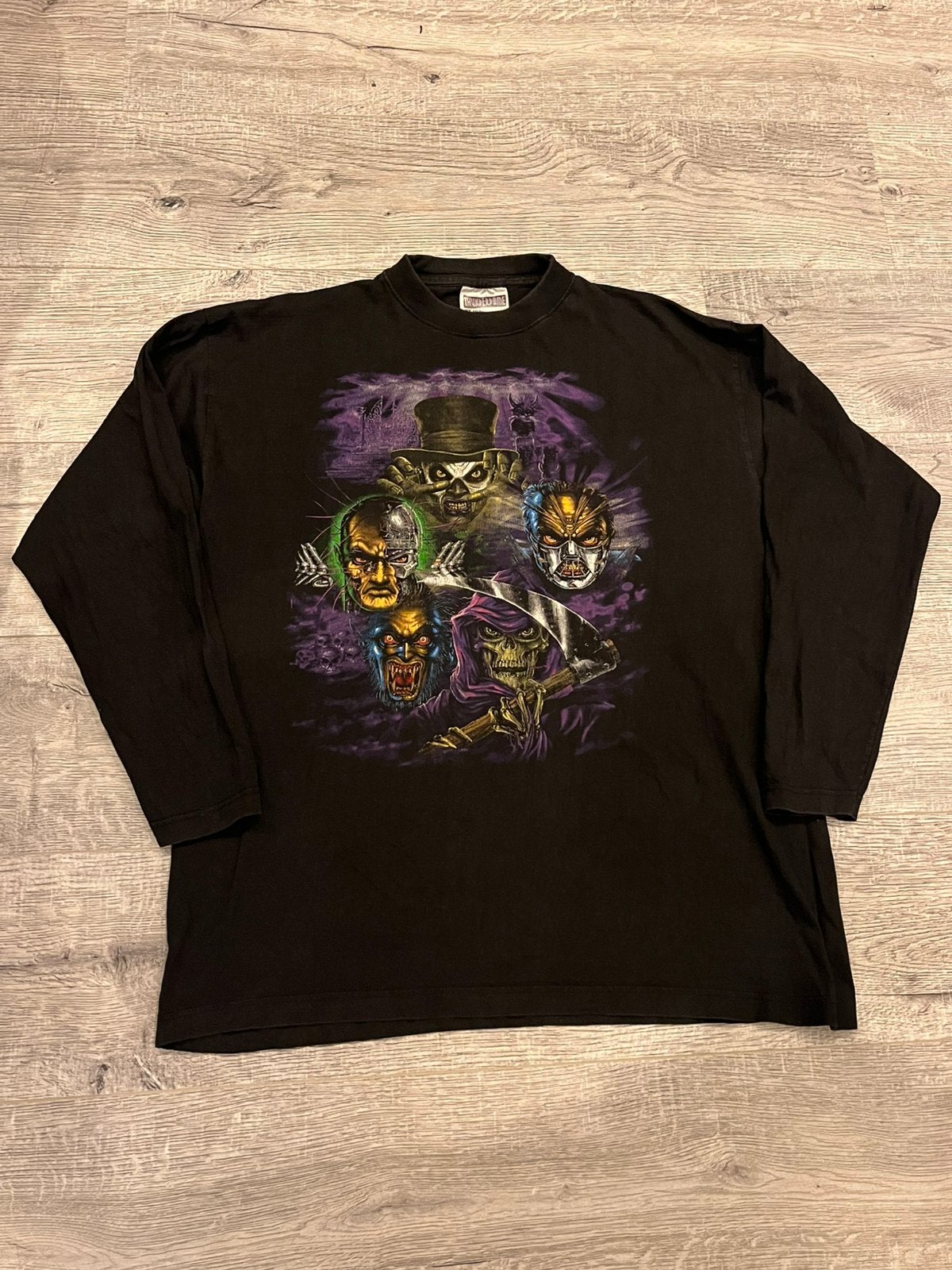 Thunderdome longsleeve, Ophalen of Verzenden, Zo goed als nieuw, Maat 56/58 (XL), Zwart