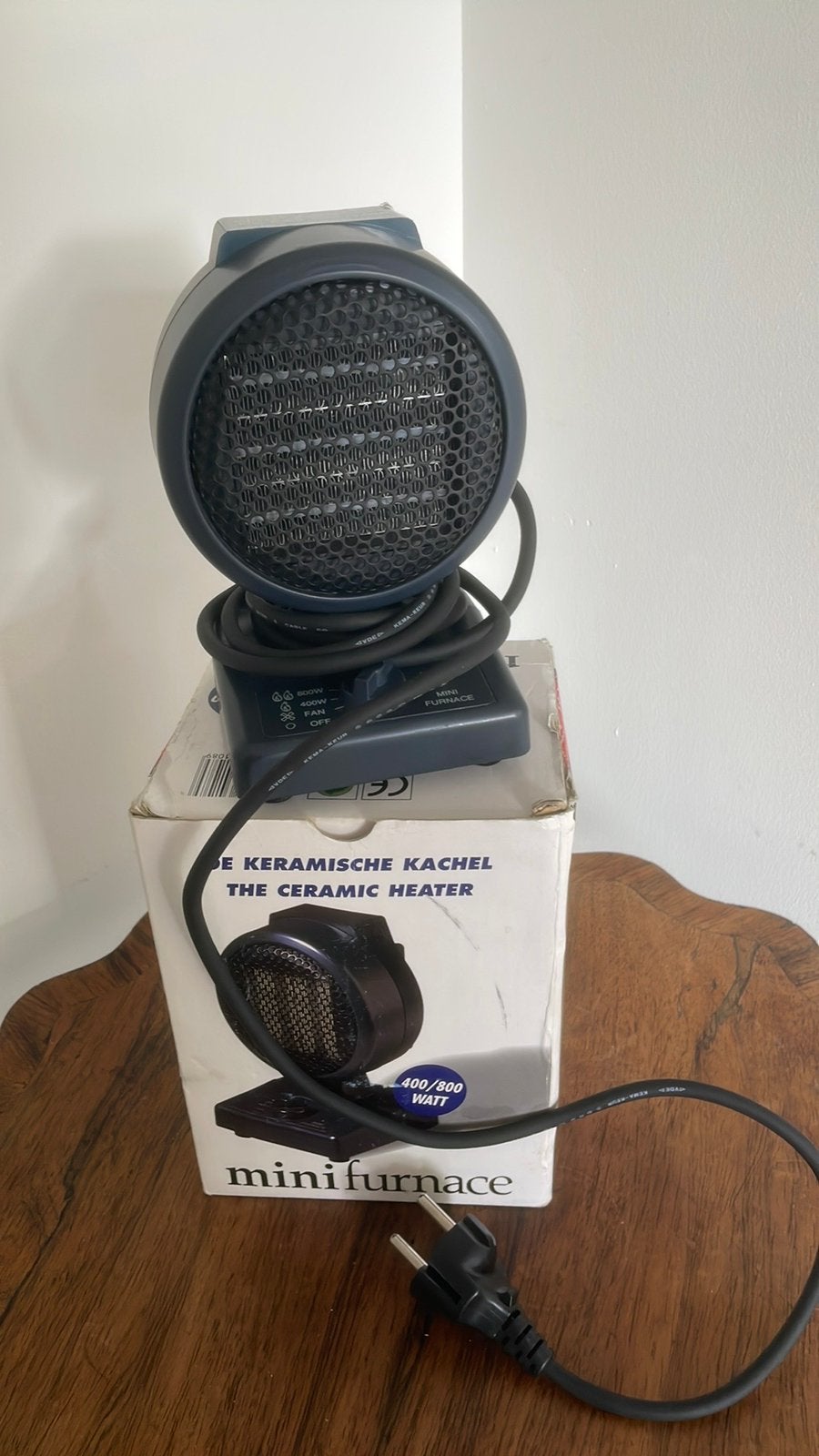 Campingkacheltje keramisch, Ophalen of Verzenden, Gebruikt