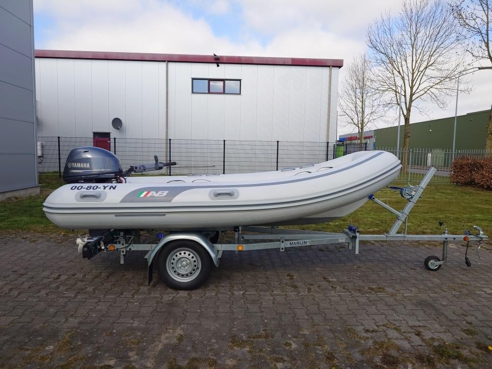 AB Nivago 13VS  +Yamaha 40 pk 4 takt EFI + Marlin Trailer, Ophalen, Yamaha, Zo goed als nieuw, Benzine