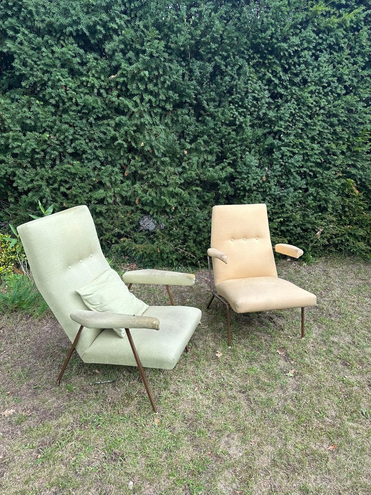 Set van 2 originele Gispen fauteuils - Dutch Design, Ophalen