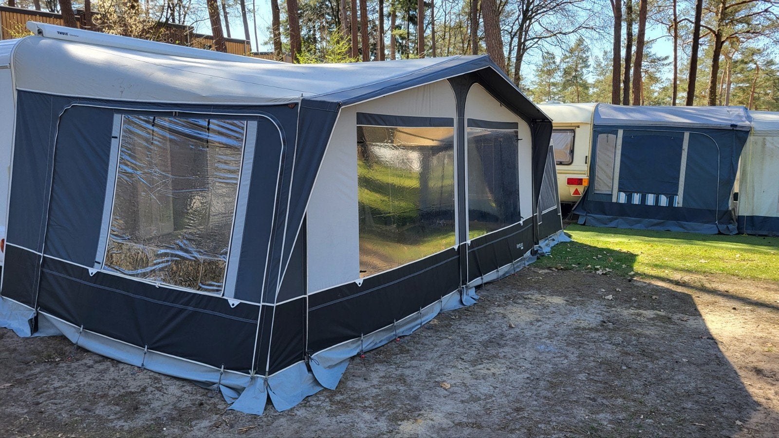 Isabella Ventura D300 voortent G18 (zonder uitbouw), Caravans en Kamperen, Voortenten en Luifels, Ophalen, Gebruikt, Isabella