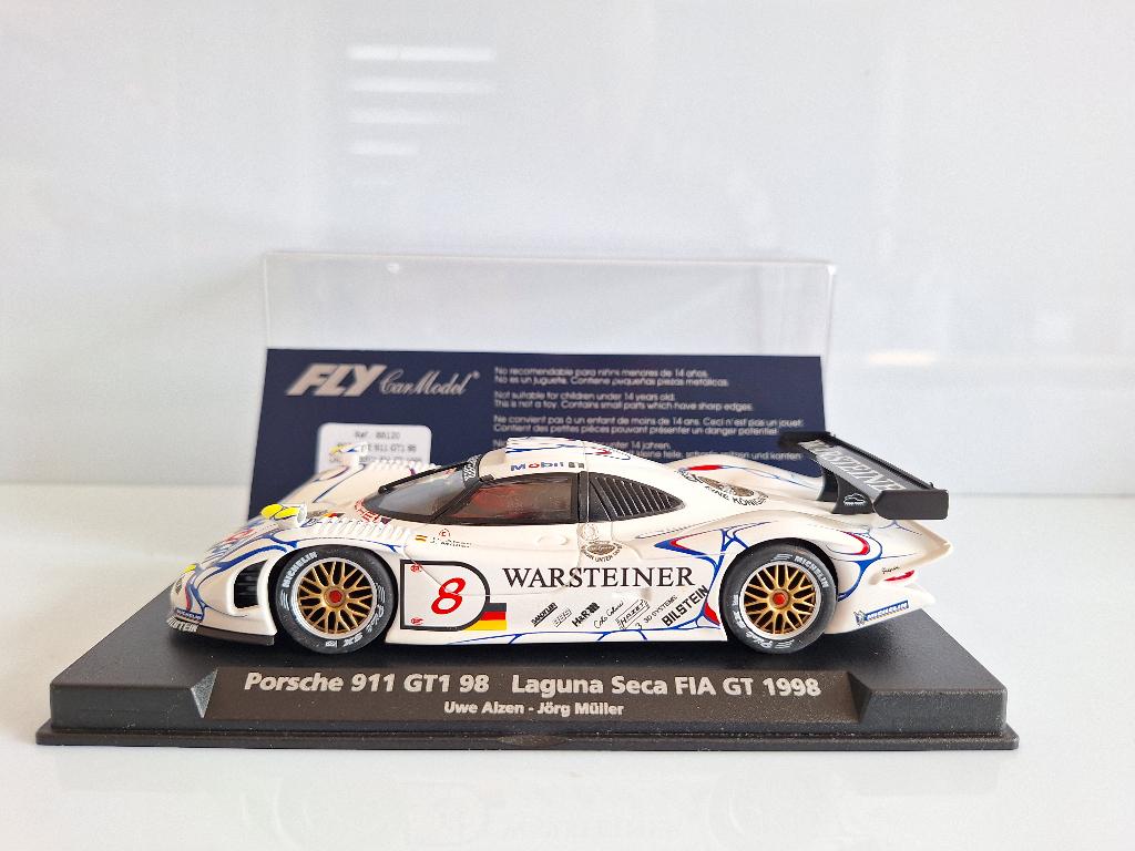 Fly Porsche 911 Gt1 98 Laguna Seca Fia Gt 98 Uwe Alzen A77, Overige merken, Racebaan, Fly, Nieuw
