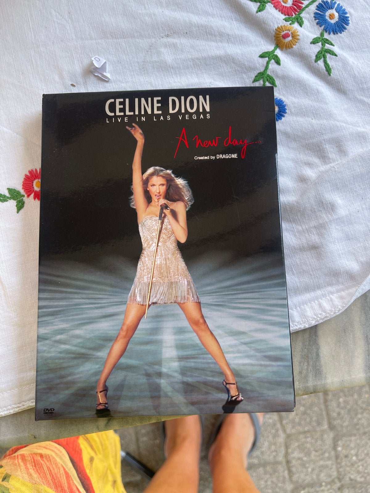 Céline Dion: A New Day... Live in Las Vegas DVD, Engels, Alle leeftijden, Ophalen of Verzenden, Zo goed als nieuw