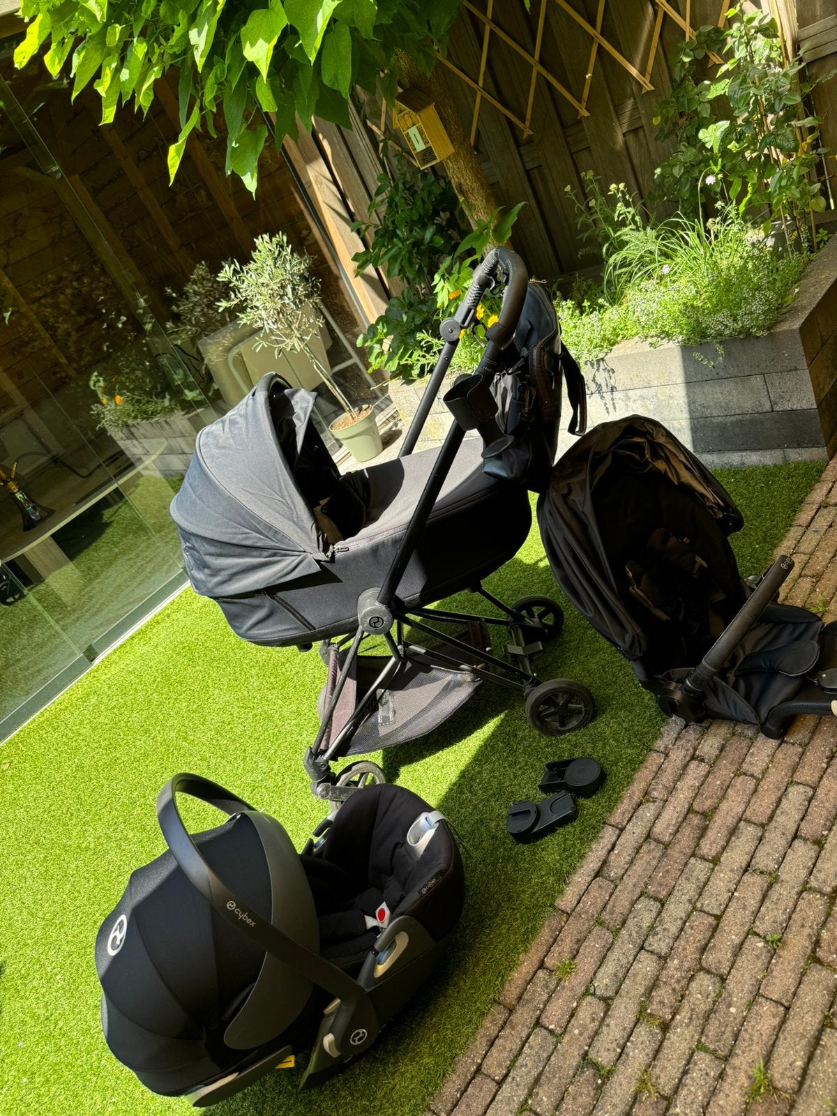 Cybex mios HELE SET 3 in 1 Reiswieg + autostoel + cybex tas, Ophalen, Zo goed als nieuw, Overige merken