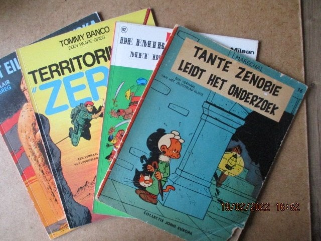 adv5733 jong europa, Boeken, Eén stripboek, Ophalen, Gelezen
