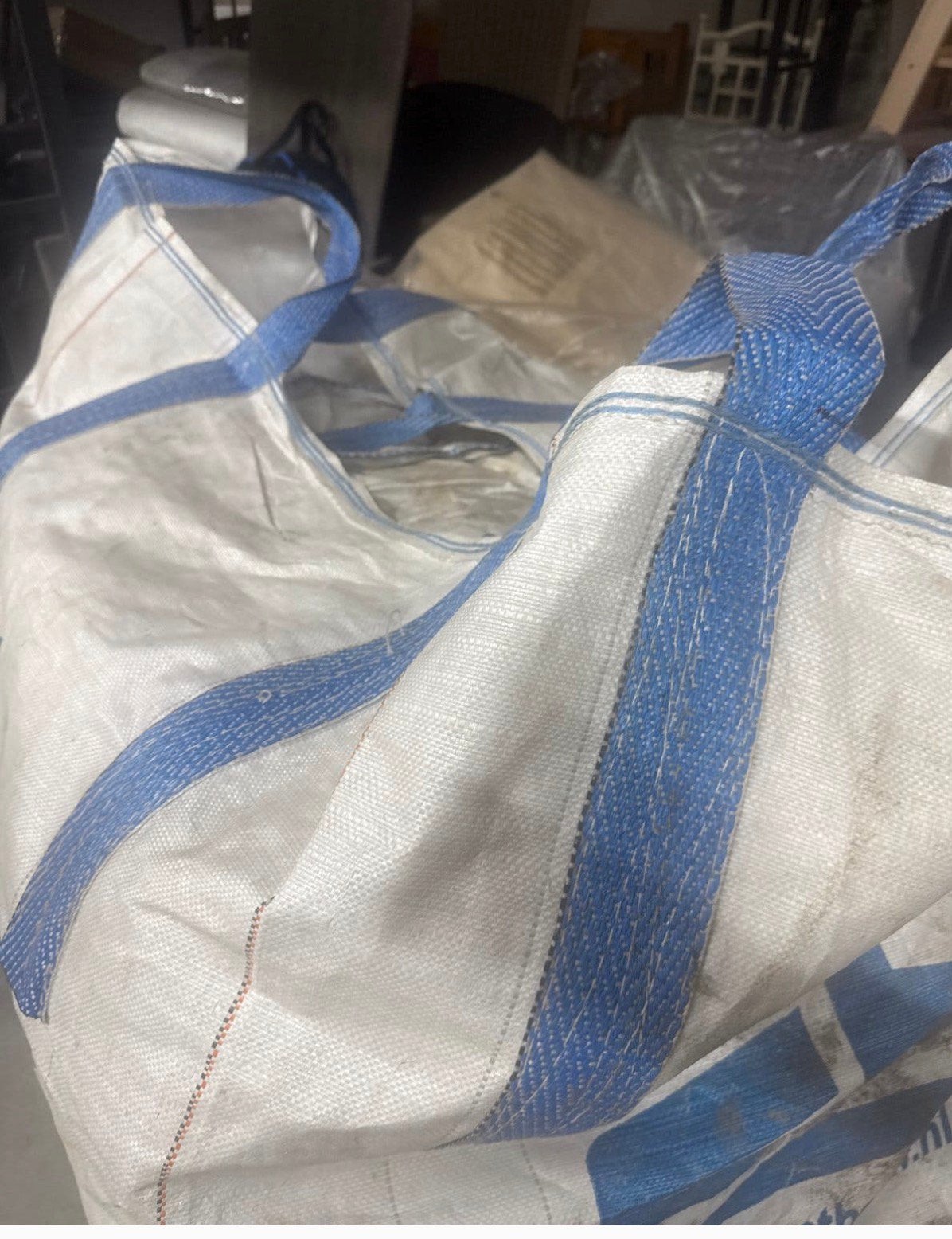 20Stevige witte big bag, Tuin en Terras, Ophalen of Verzenden, Zo goed als nieuw