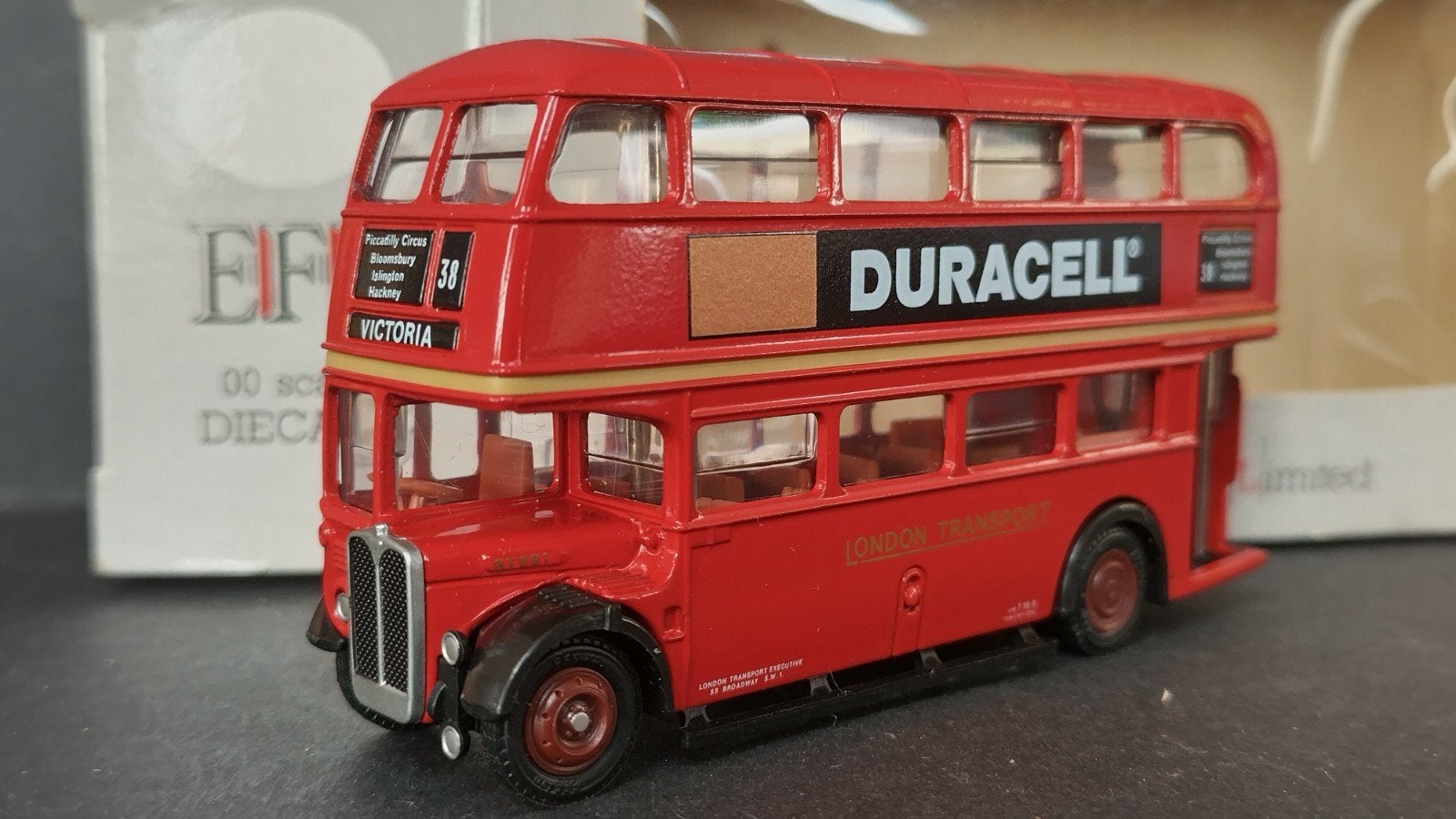 Aec Regent Double Decker Bus Duracell 1:76 EFE Pol, ., Nieuw, Ophalen of Verzenden, .