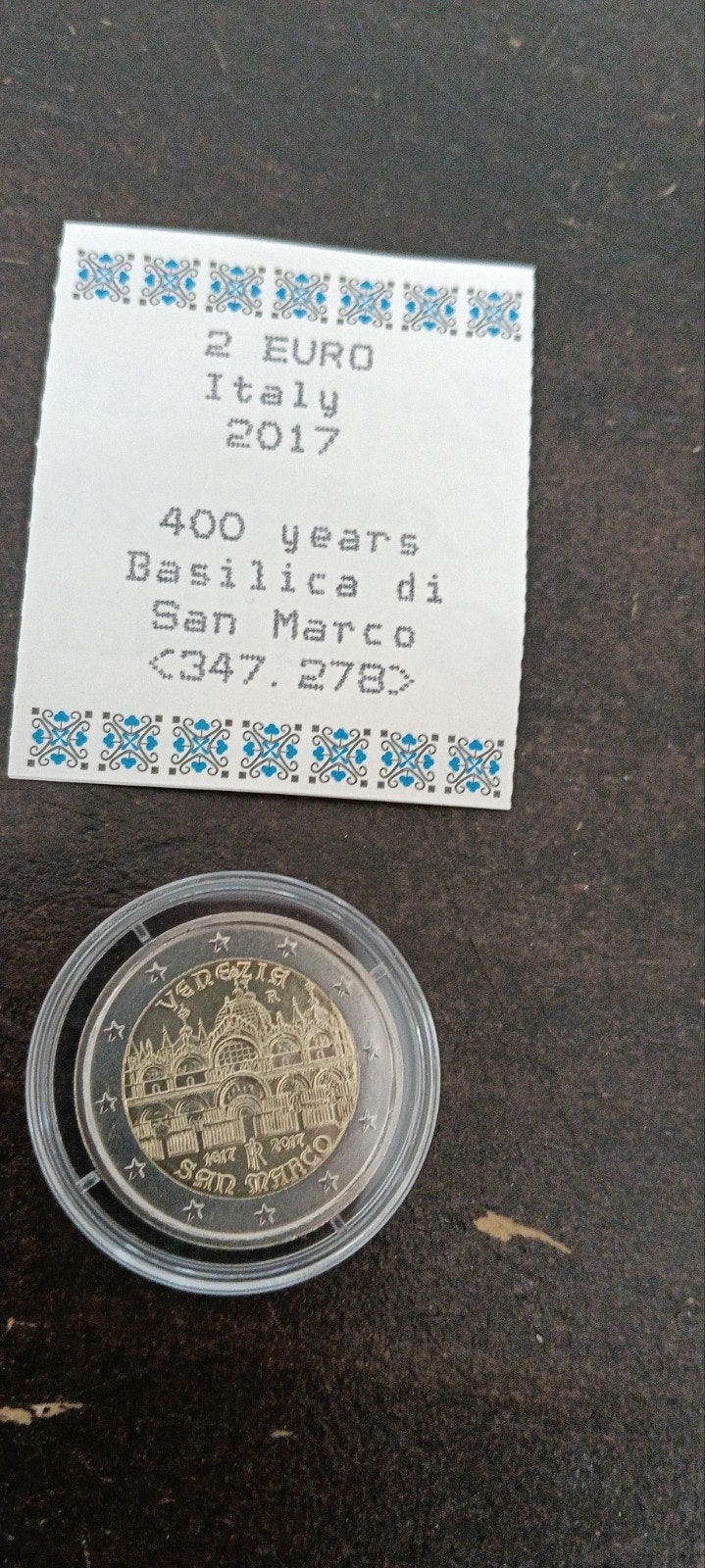 2 Euro Italië 2017 - 400 jaar Basiliek van San Marco, Postzegels en Munten, Munten | Europa | Euromunten, Ophalen of Verzenden