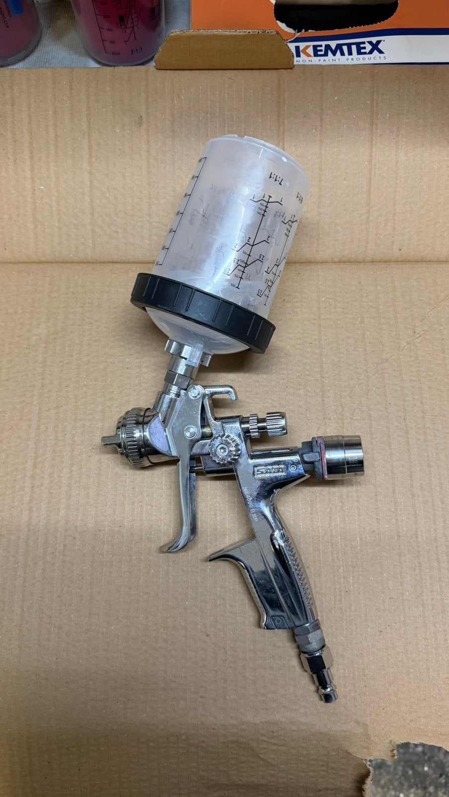 Verfspuit sata jet 4000 B RP 1,3, Ophalen of Verzenden, Gebruikt