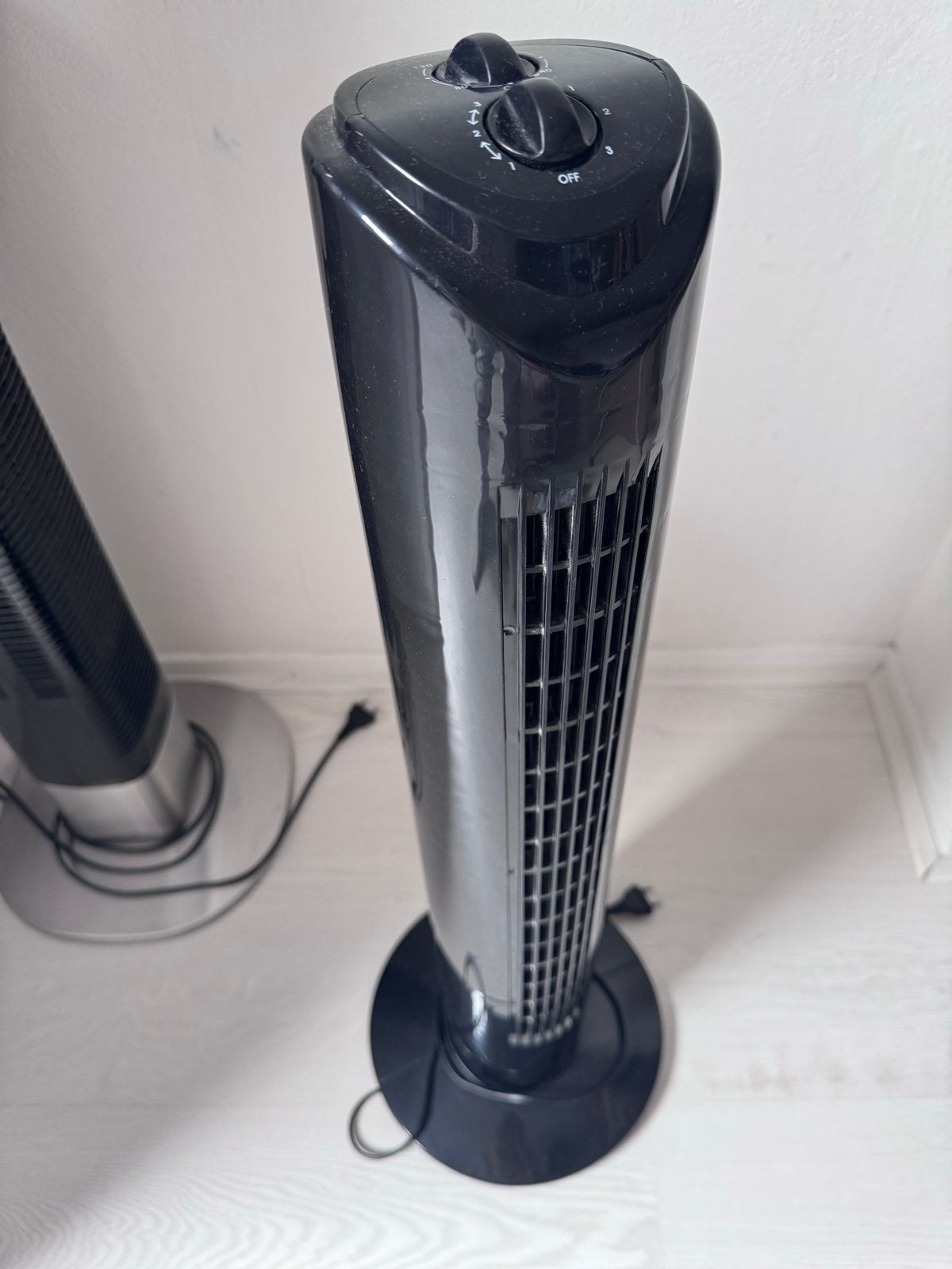 Zwarte torenventilator - BCC, Witgoed en Apparatuur, Ophalen, Gebruikt, Torenventilator