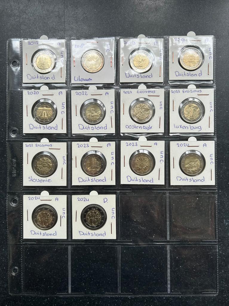 NIEUW: 14 speciale 2 euro munten - diverse jaartallen, Ophalen, Overige landen, 2 euro
