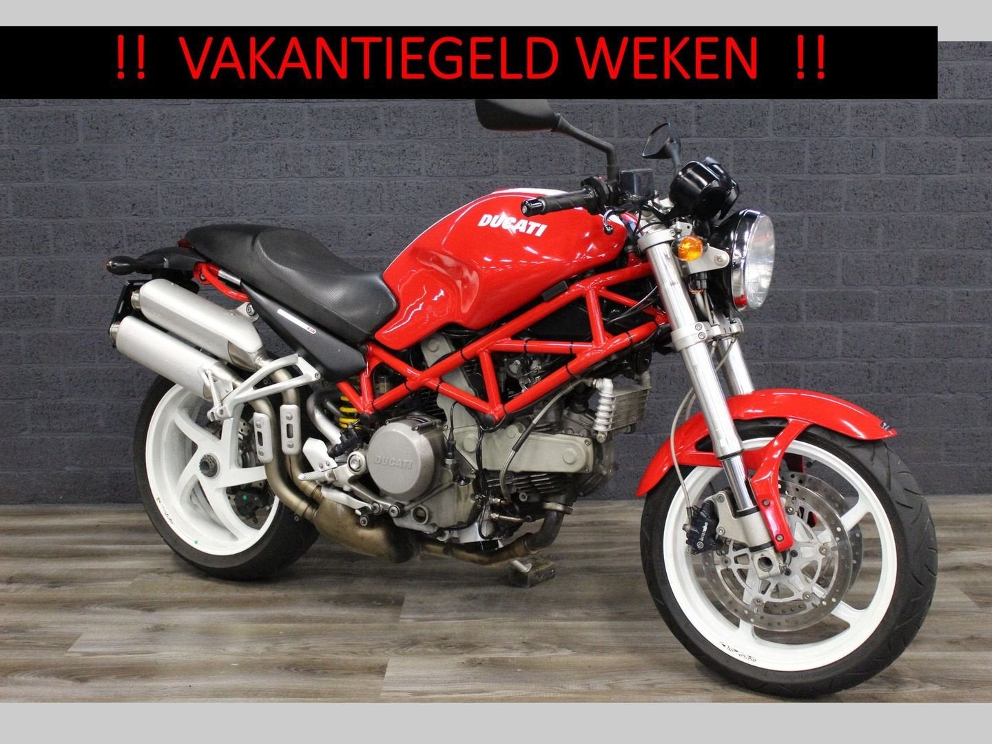 DUCATI M S2R 800 (bj 2006) Collectors item, DUCATI, 2 cilinders, Motorrijbewijs A, 992 cc