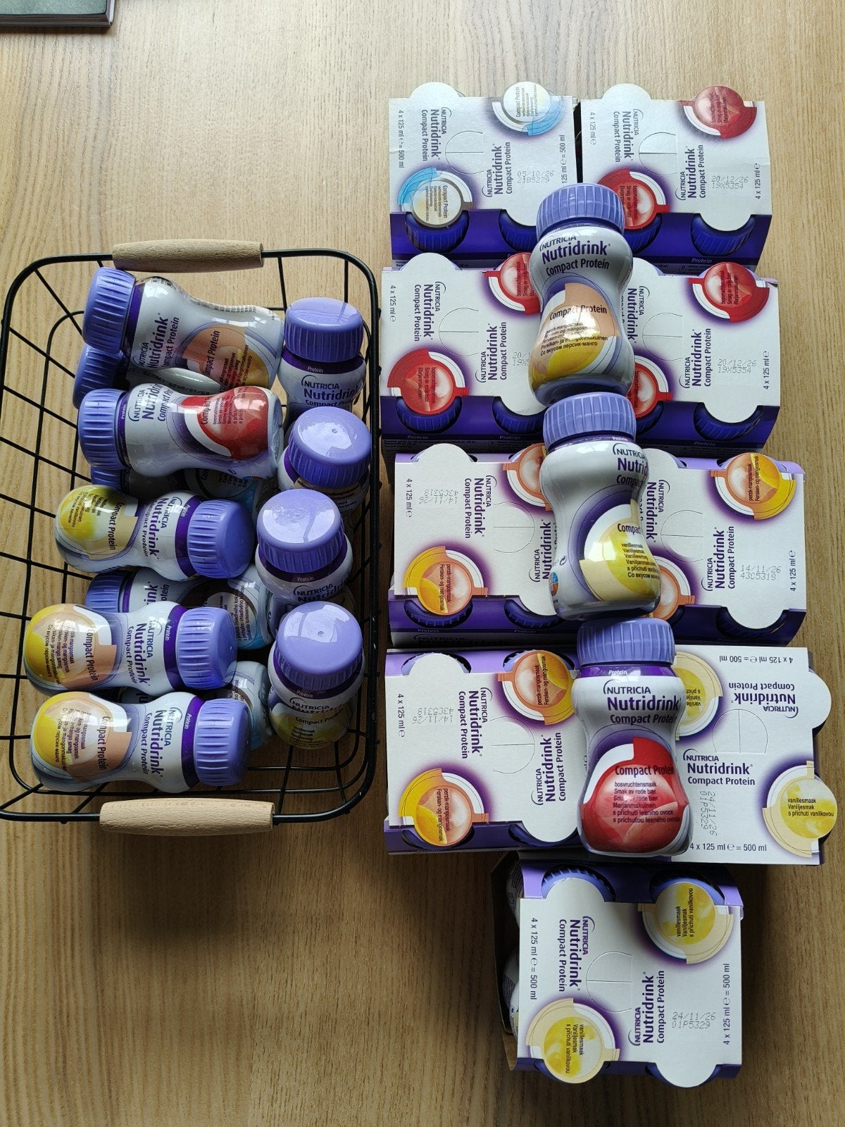 Nutricia Nutri drinken compact proteïne., Ophalen