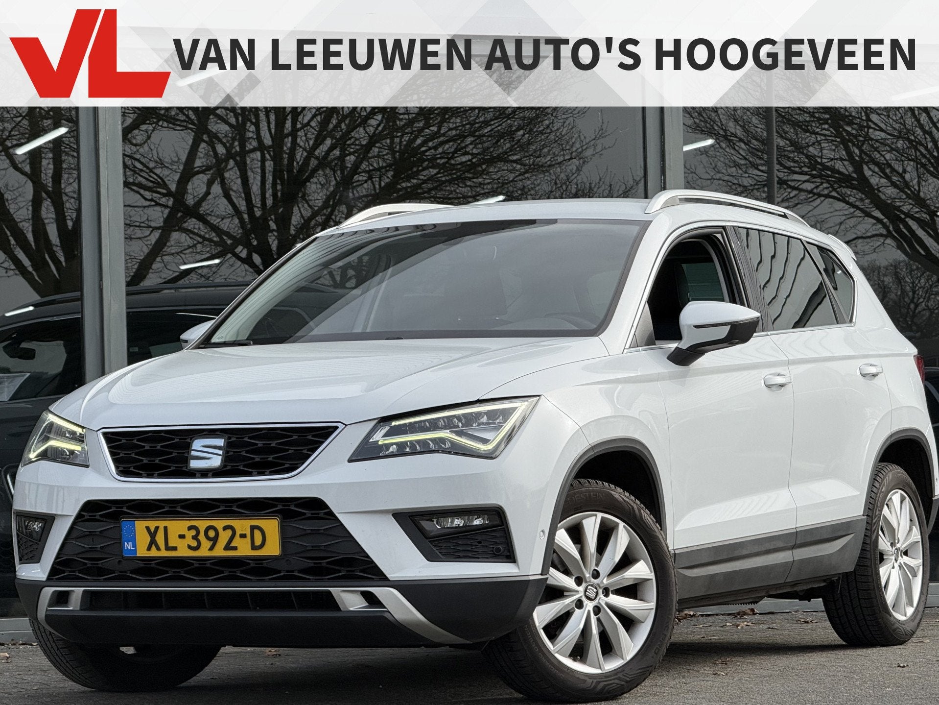 SEAT Ateca 1.0 EcoTSI Style Business Intense | RIJKLAAR | Vi, Auto's, Voorwielaandrijving, Stof, Gebruikt, Wit
