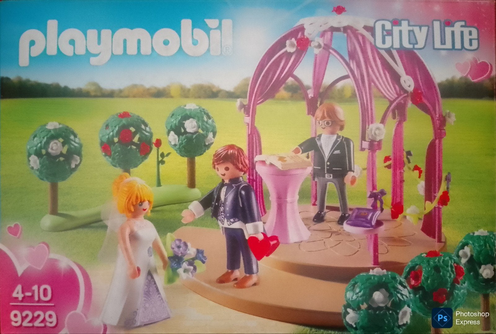 City Life Bruidspaviljoen Met Bruidspaar 9229, Kinderen en Baby's, Ophalen of Verzenden, Gebruikt