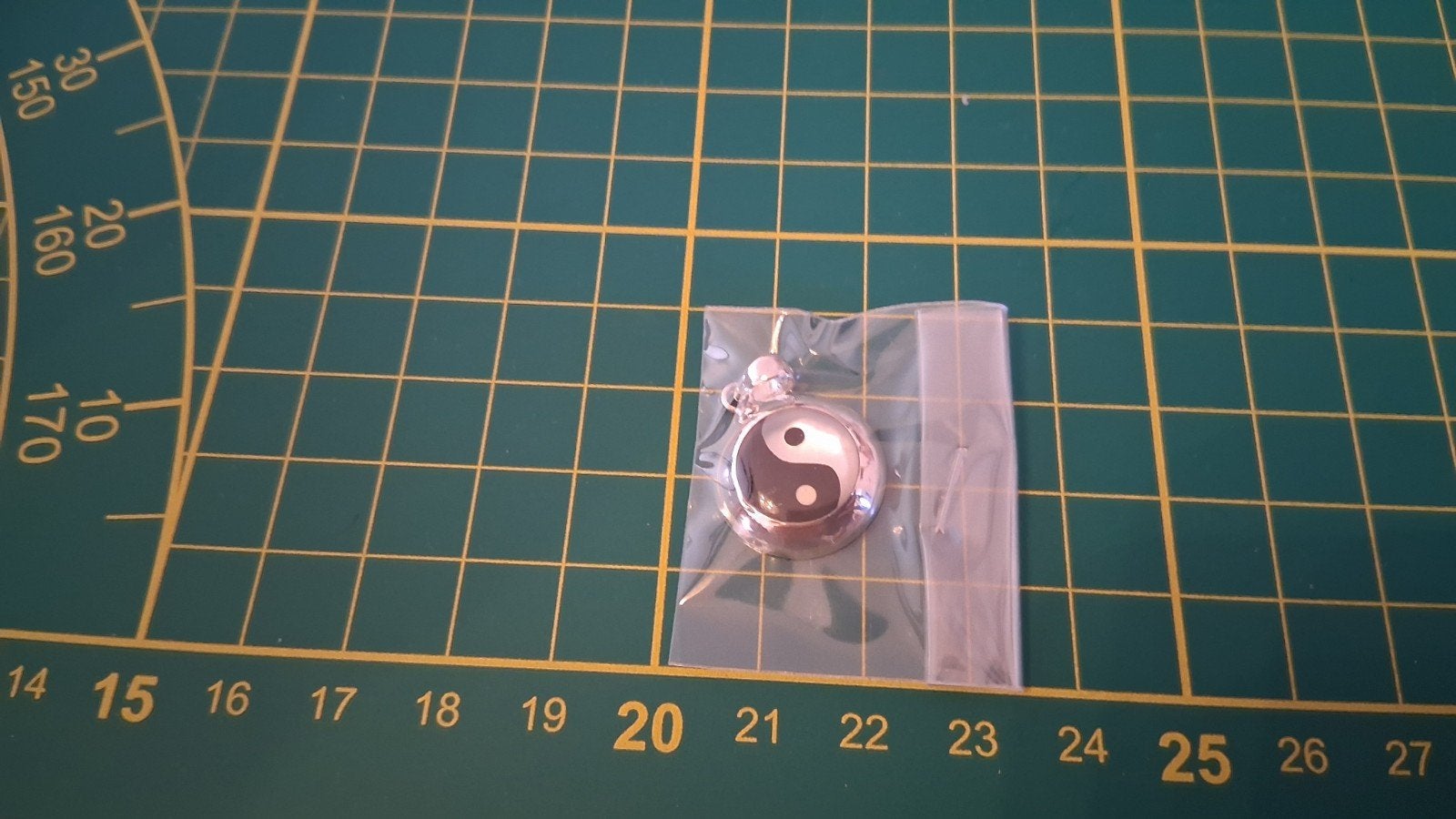 Zilveren Yin Yang Hanger, Overige voorstellingen, Verzenden, Nieuw, Zilver