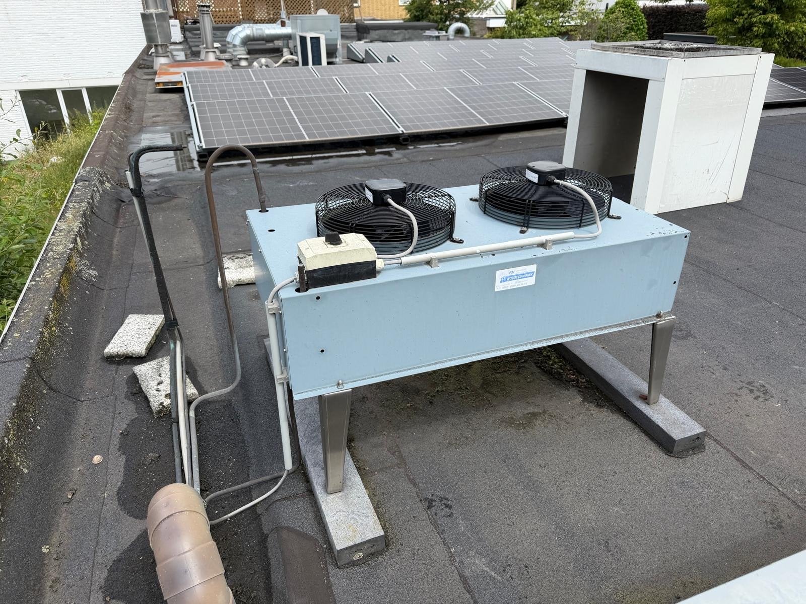 Professionele Buitenunit Airco/Koelinstallatie, Witgoed en Apparatuur, Airco's, Gebruikt, 3 snelheden of meer, Ophalen of Verzenden