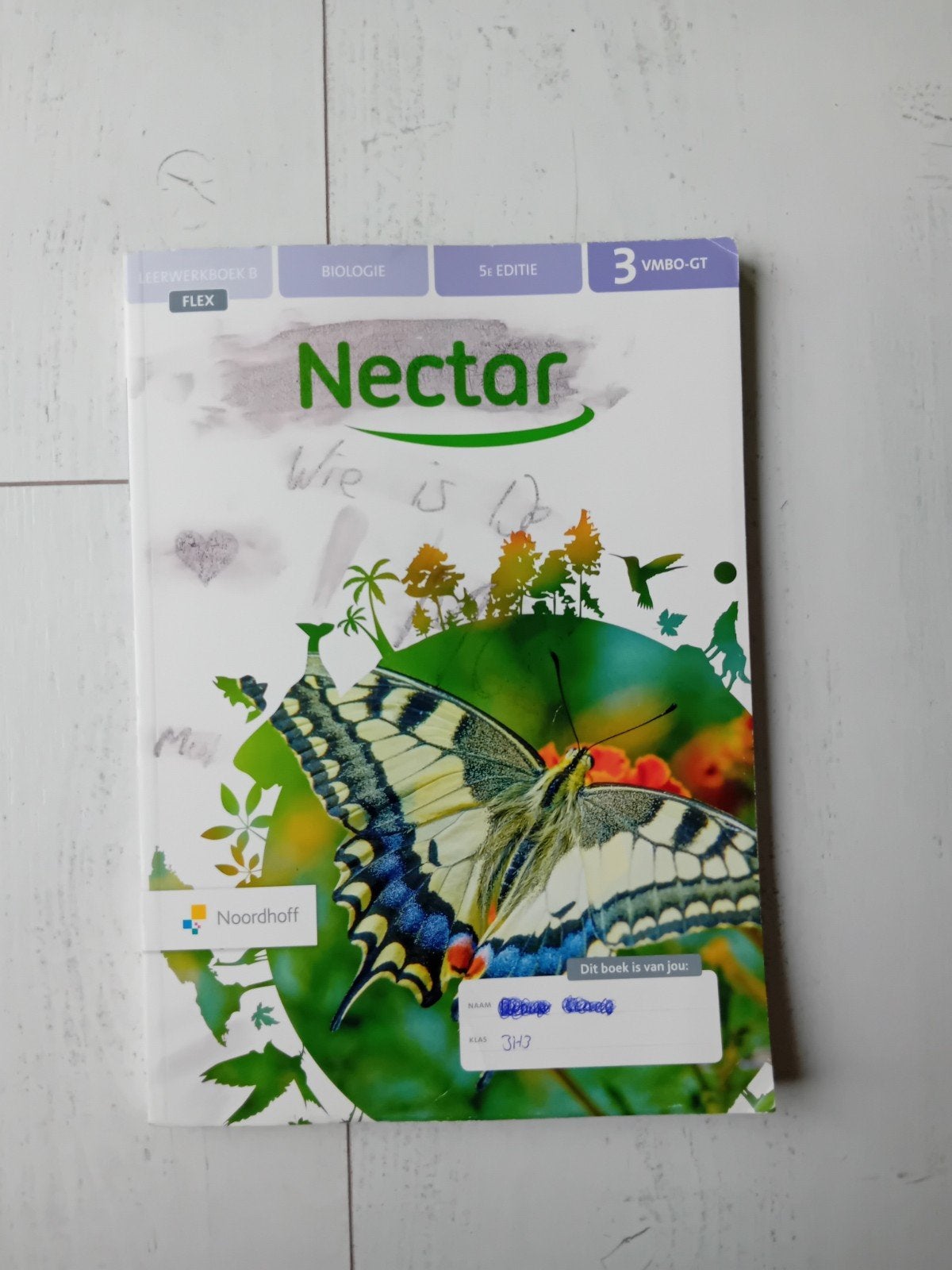 Nectar Biologie Leerwerkboek B VMBO-GT 3e klas 5e editie, Ophalen of Verzenden, Gelezen, VMBO, Biologie