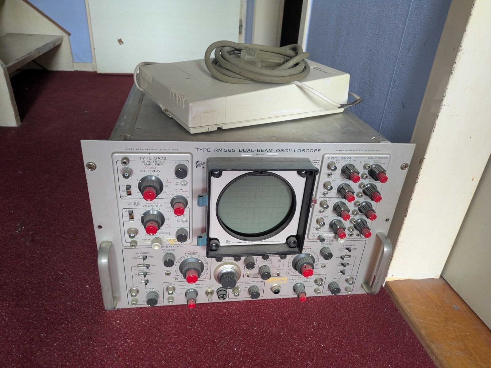 Oscilloscope - 4 kanaals, Ophalen, Gebruikt