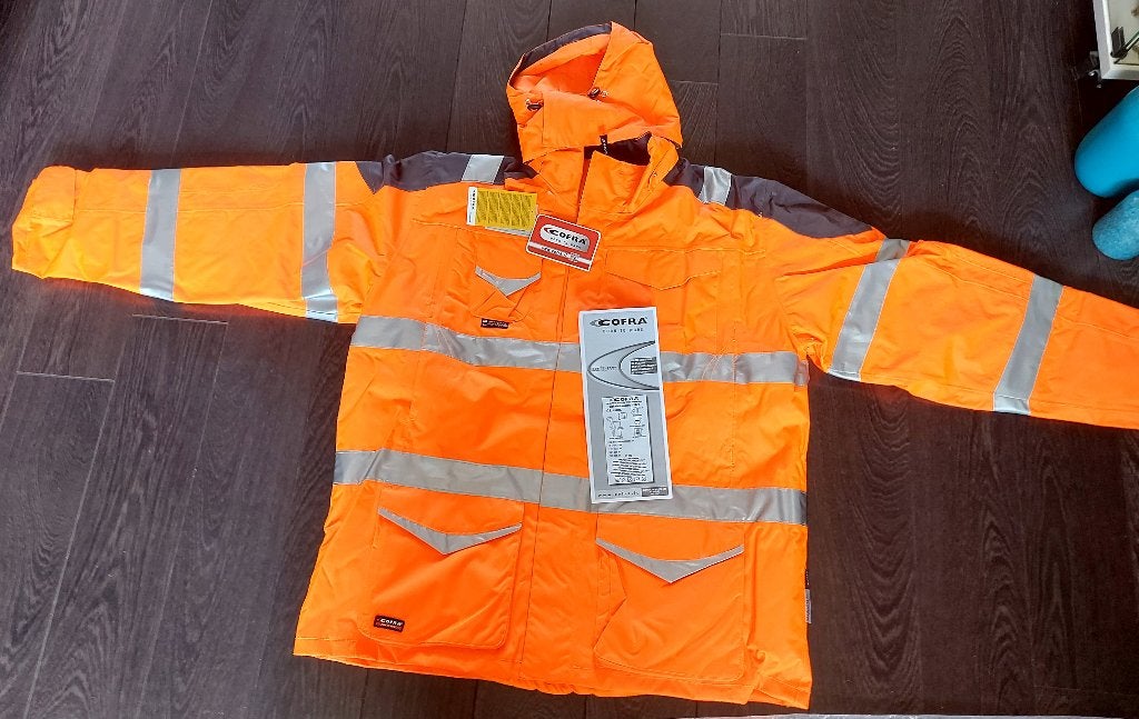 NIEUW: COFRA - HI-VIS PARKA PROTECTION mt 60, Ophalen of Verzenden, Nieuw